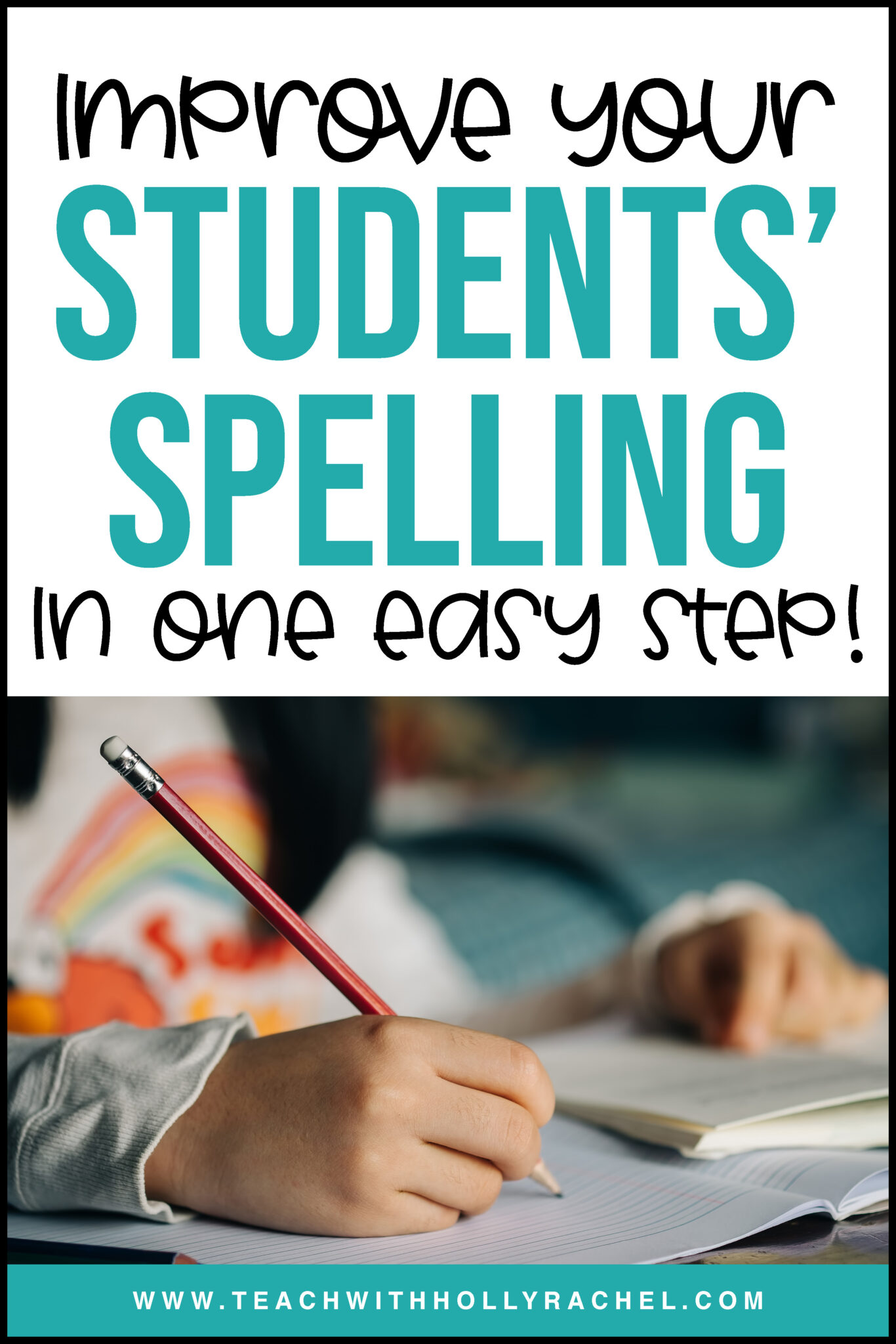 Student Personalized Spelling Lists - Teach with Holly Rachel