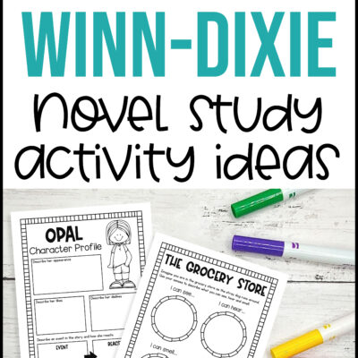 because-of-winn-dixie-novel-study-activities