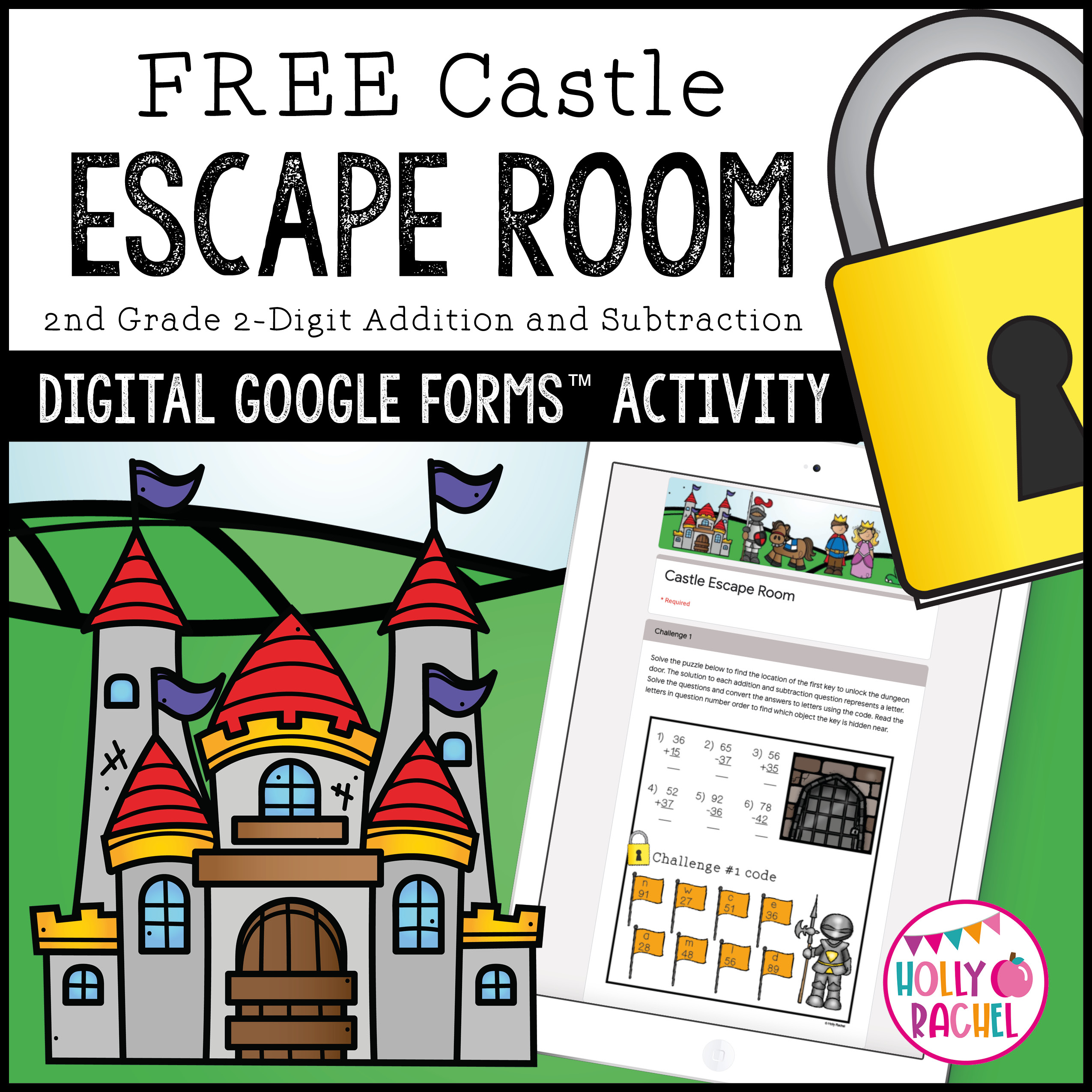 castle-escape-room-addition-subtraction