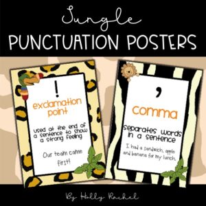 punctuation classroom display