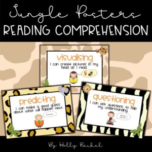 reading comprehension strategy posters