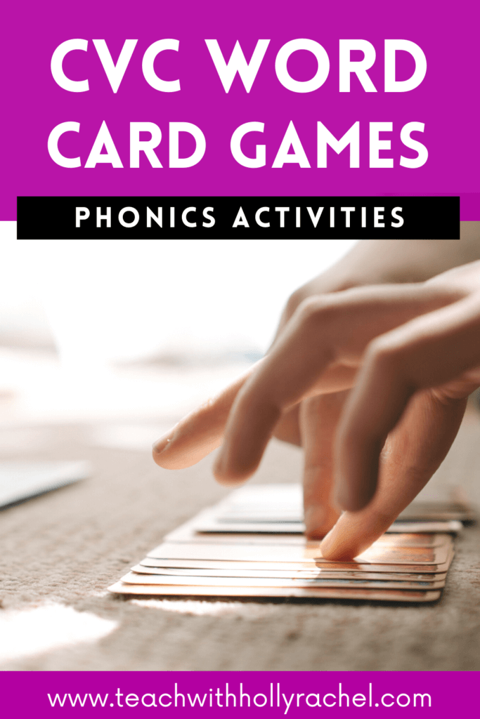 phonics cvc word games