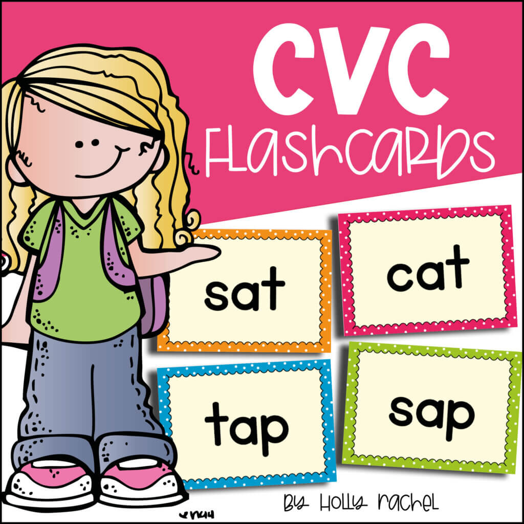 cvc word flashcards