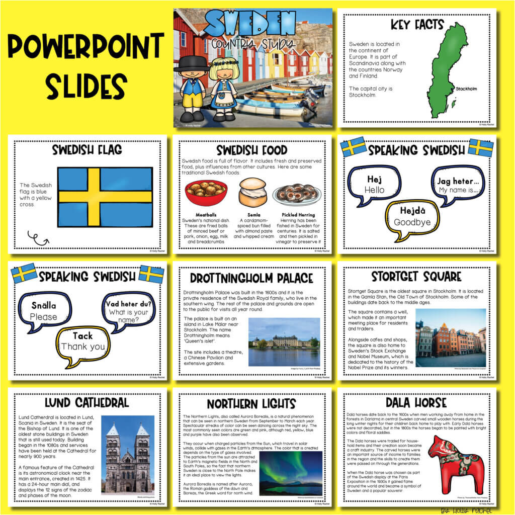PowerPoint presentation about Sweden